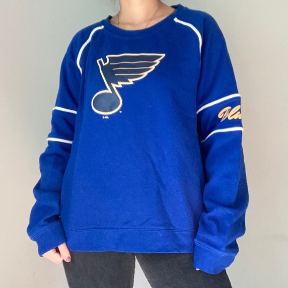 NHL Tops - St. Louis Blues NHL Hockey Crewneck Sweatshirt